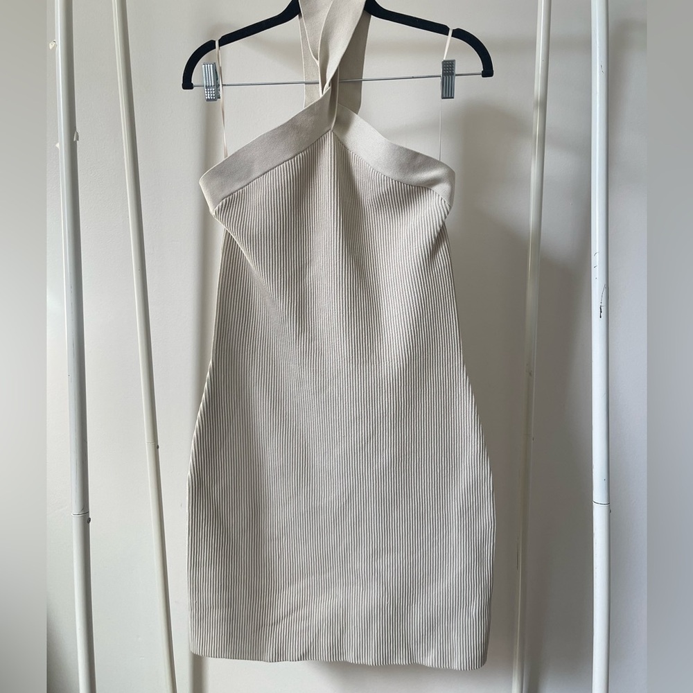 Babaton knit criss cross dress